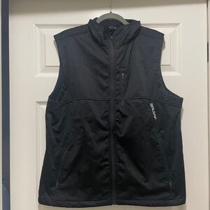 Baleaf Men’s Golf Vest – Waterproof Windproof Softshell Zip Vest w/ Pockets